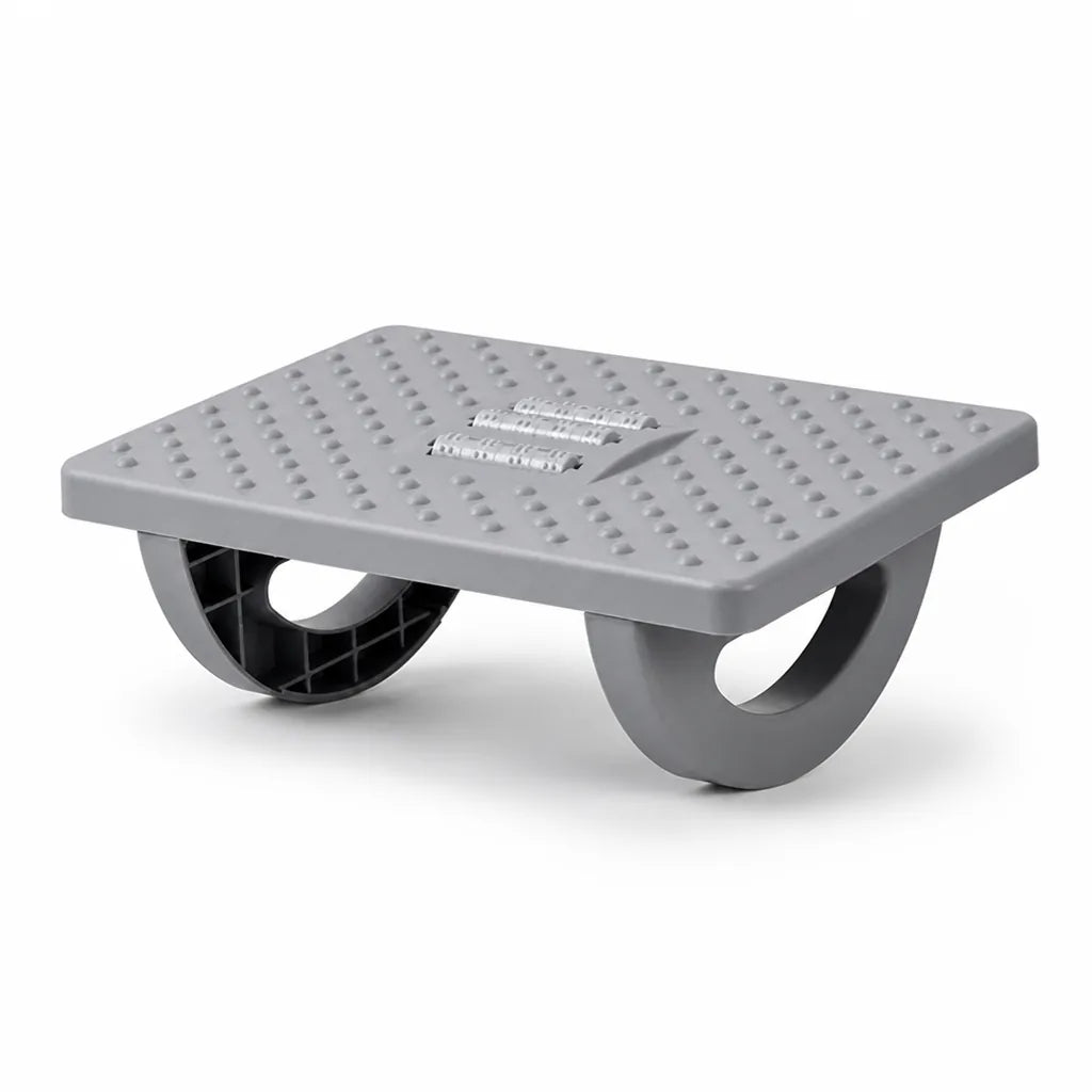Ergonomic Under-Desk Massage Rollers Footrest (35 x 24 x 13 cm)