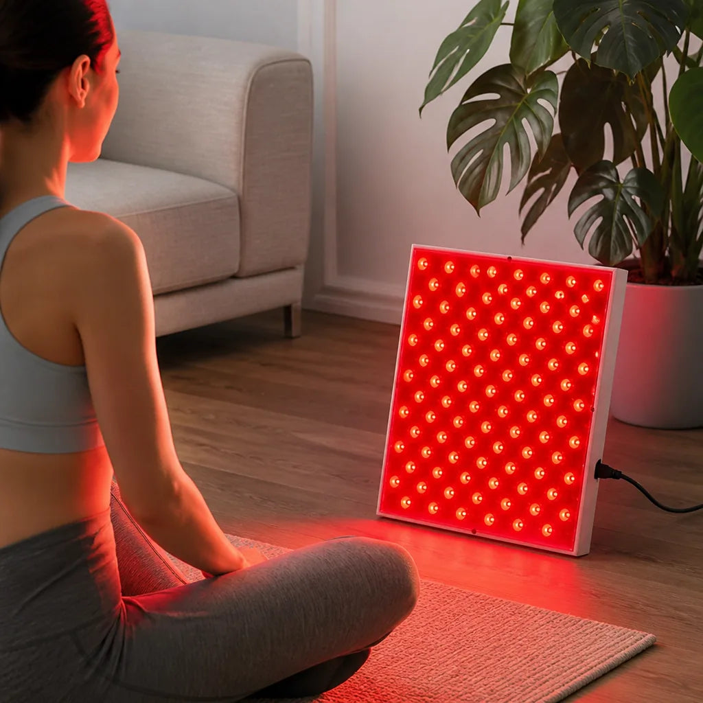Freestanding Or Wall-Mount Red Light Therapy Panel (225-LED Array)