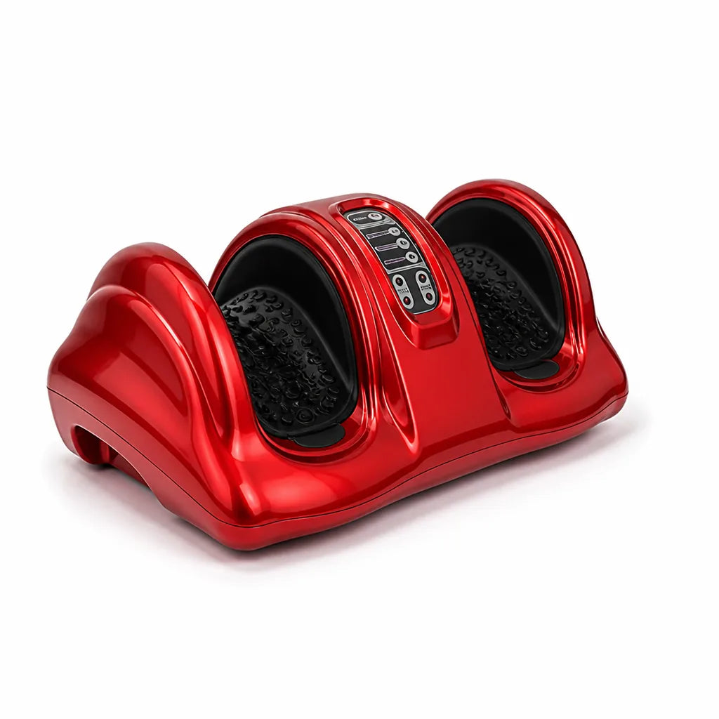 Heated Foot Massager with Customizable Speed and Intensity