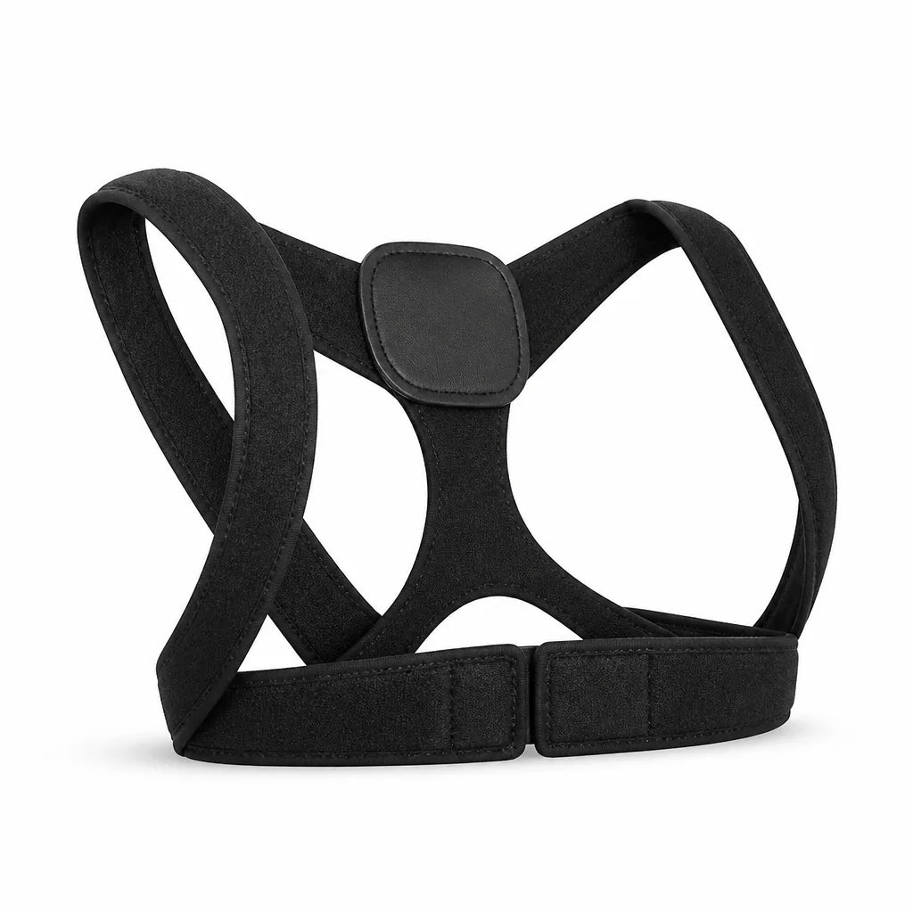Invisible Under-Clothing Posture Corrector Brace (Adjustable Hook-and-Loop Straps)