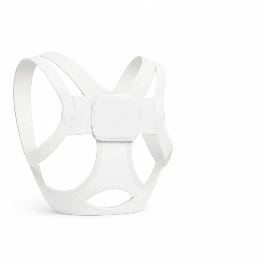 Invisible Under-Clothing Posture Corrector Brace (Adjustable Hook-and-Loop Straps)