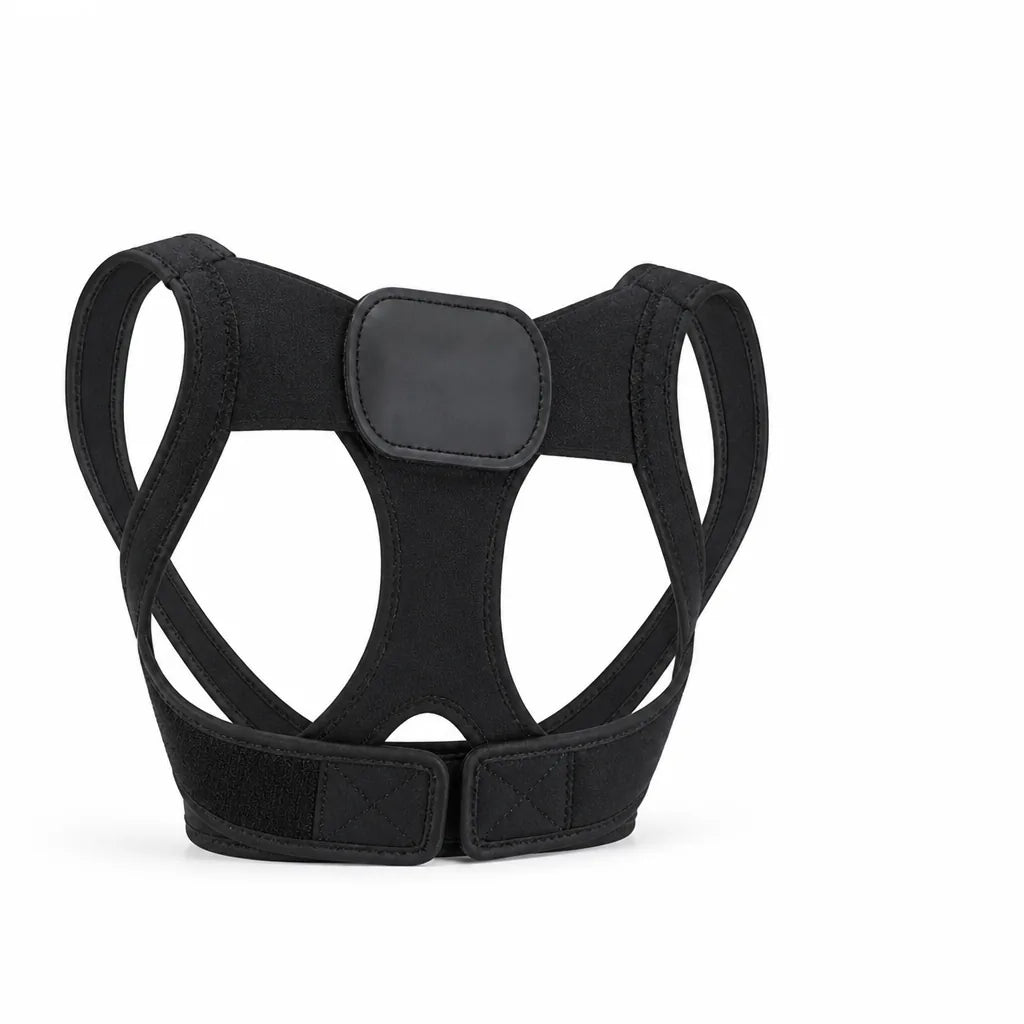 Invisible Under-Clothing Posture Corrector Brace (Adjustable Hook-and-Loop Straps)