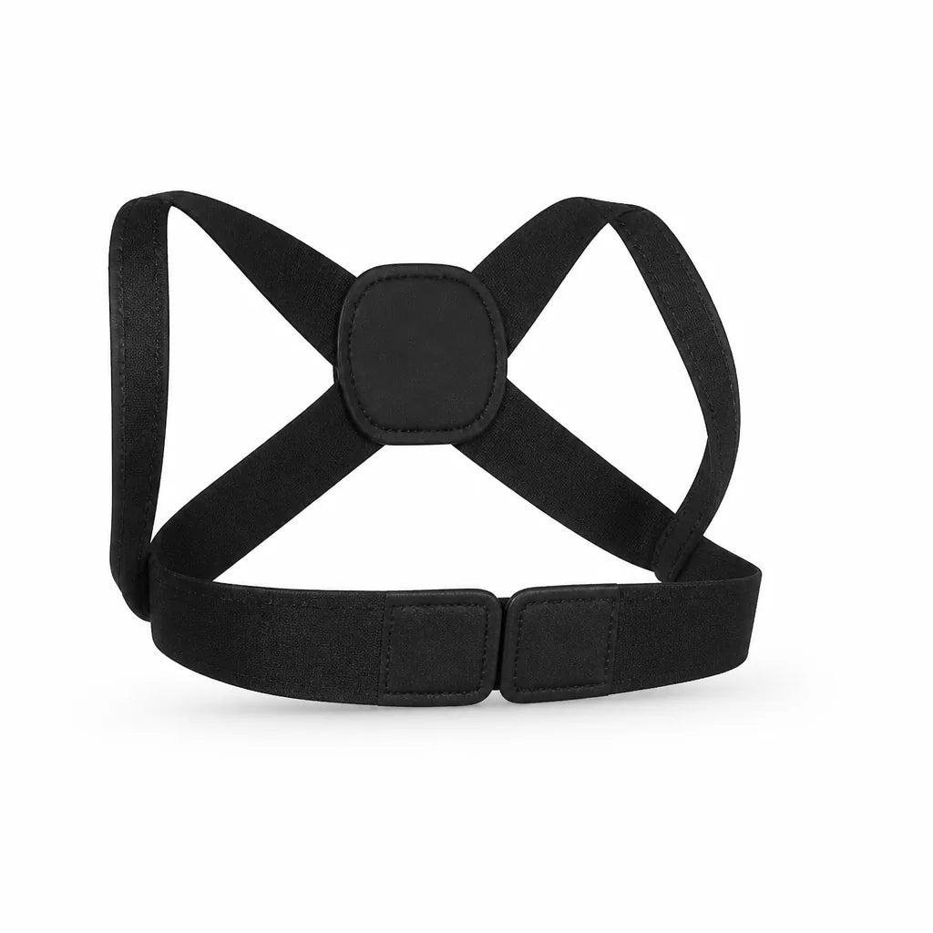 Invisible Under-Clothing Posture Corrector Brace (Adjustable Hook-and-Loop Straps)