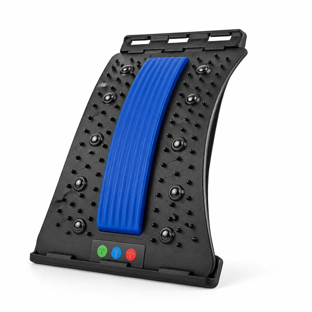 Magnetic Therapy For Back Pain Massage Bed (3-Level Adjustable)