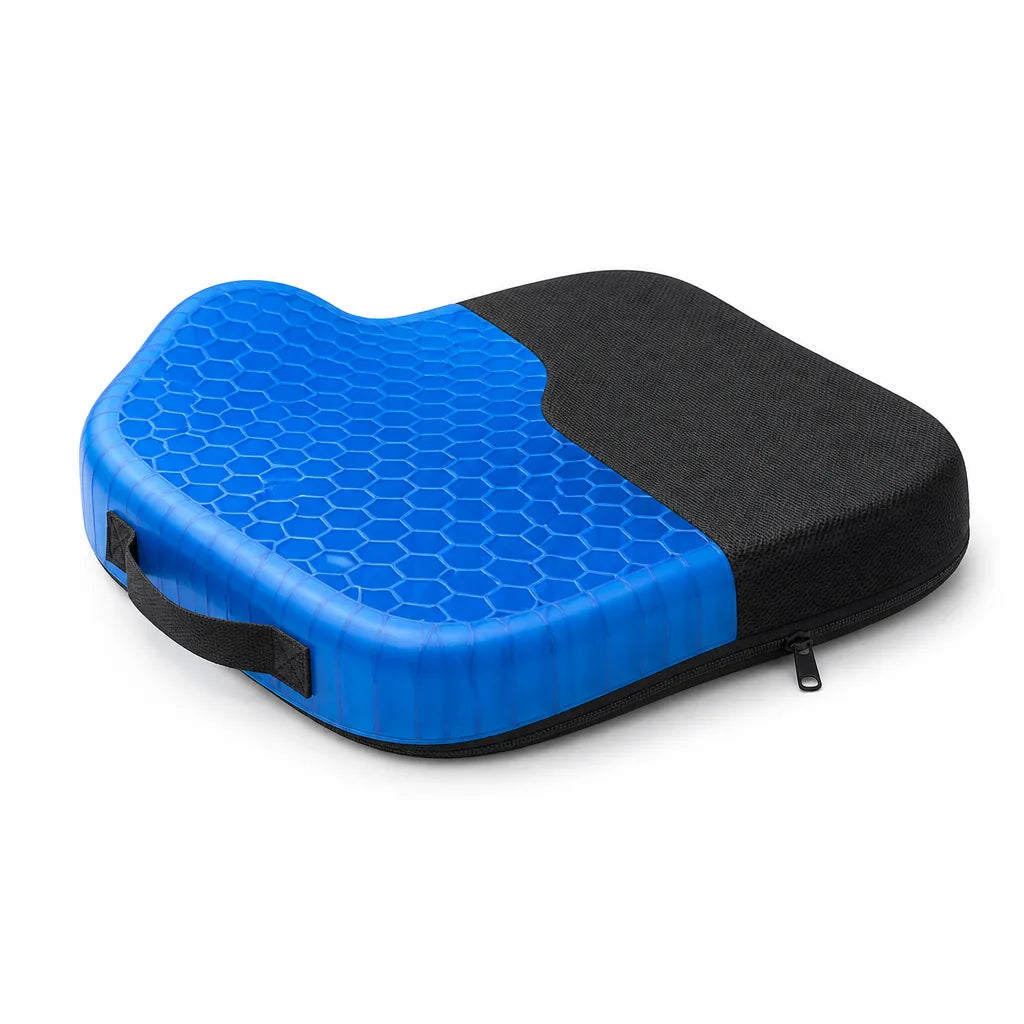 Orthopedic Breathable Honeycomb Seat Cushion (Tailbone & Lower Back Support)