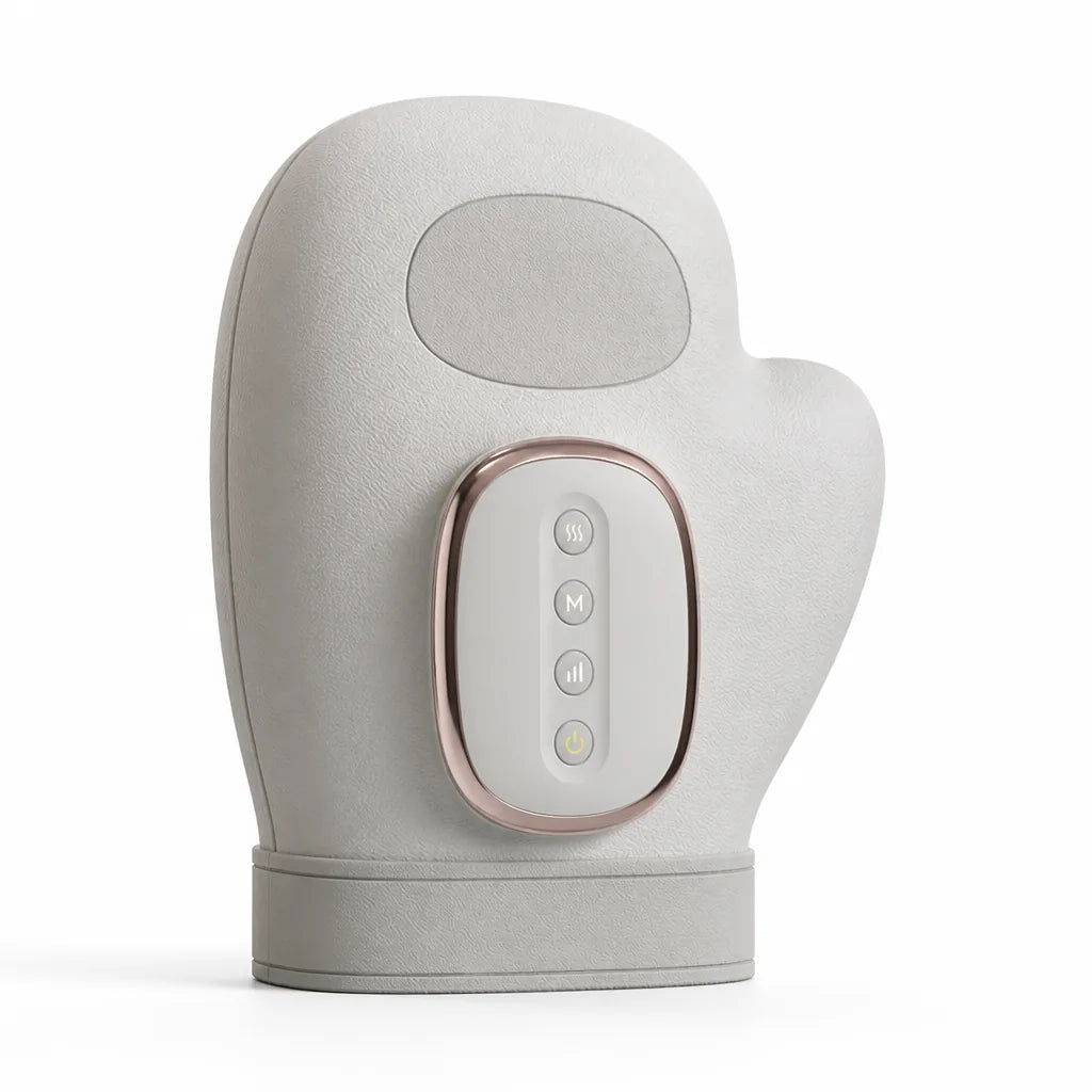 Rechargeable Hand Massager with Air Compression and Heat Therapy
