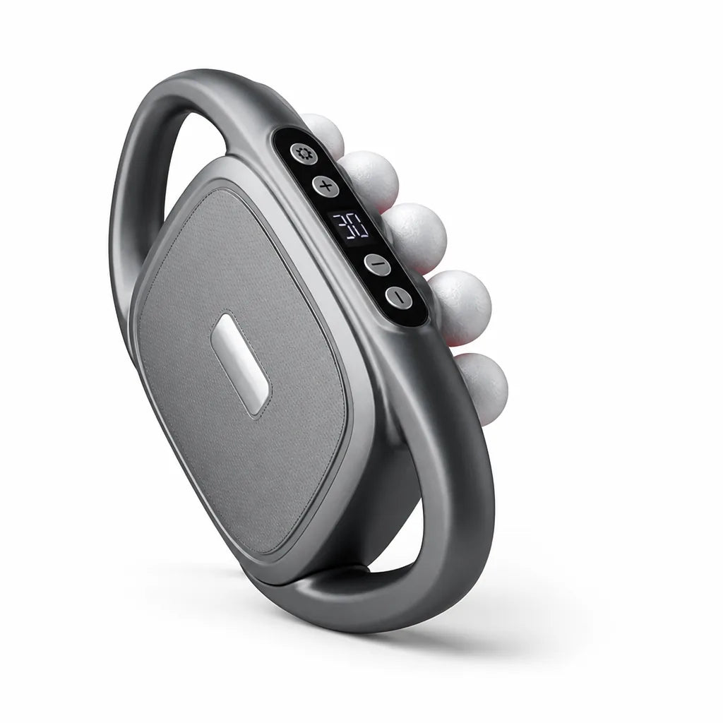 Rechargeable Heat Therapy Handheld Percussion Massager (8-Head)