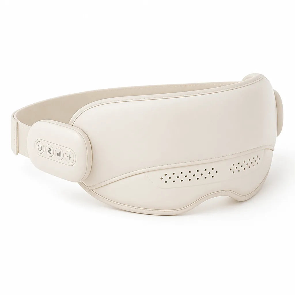 Rechargeable Heated Compress Eye Massager (Adjustable Fit)