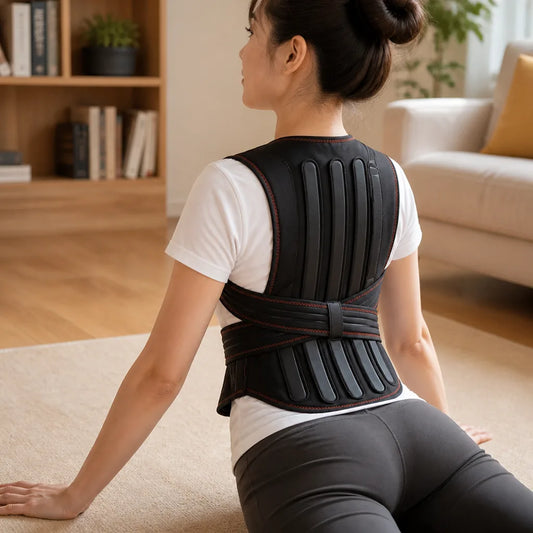 Self-Heating Adjustable Straps Posture Corrector (7 Support Bars)