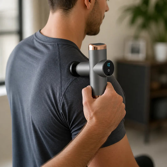 Silent Motor, USB-C Rechargeable Percussion Massage Gun