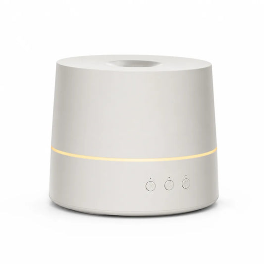 Ultrasonic Aromatherapy Humidifier With Ambient LED Lighting And Timer