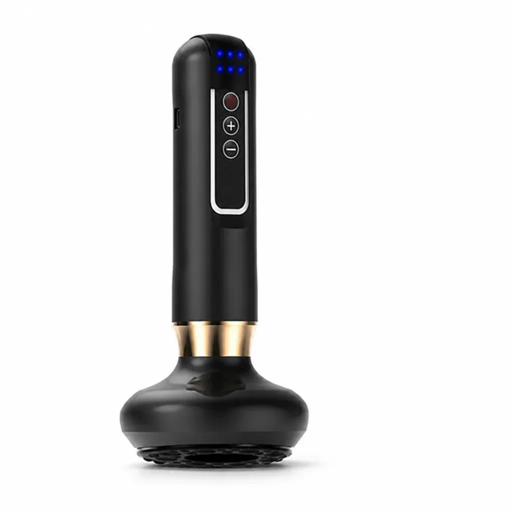 Wireless Rechargeable Adjustable Suction Electric Cupping Massager (6 Levels)