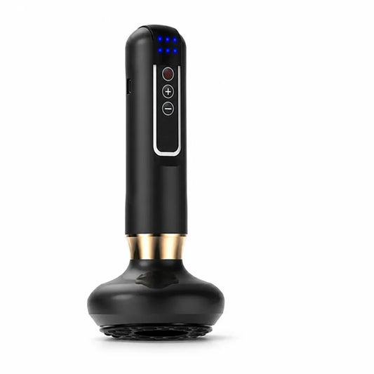 Wireless Rechargeable Adjustable Suction Electric Cupping Massager (6 Levels)