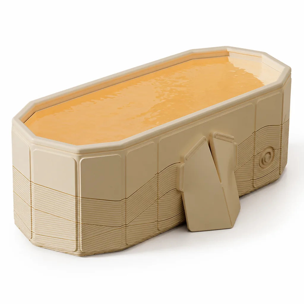 Women's Portable Inflatable Bathtub with Safety Retrofit Kits