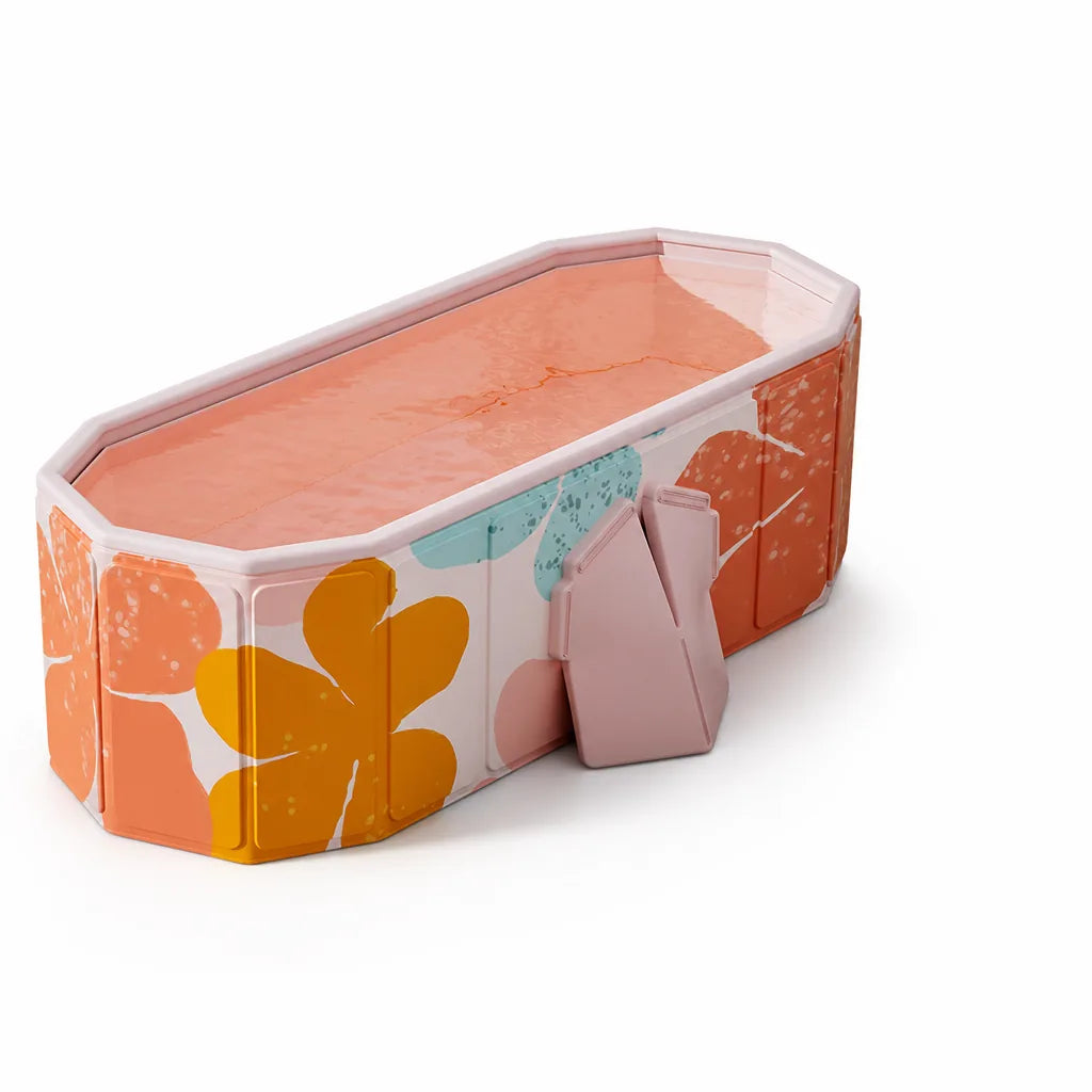 Women's Portable Inflatable Bathtub with Safety Retrofit Kits